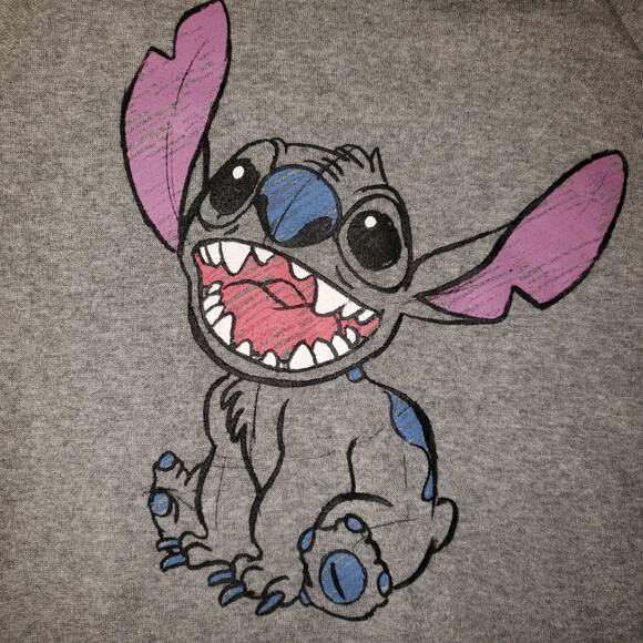 Disney Women's Stitch MD Pullover Sweatshirt - Picture 3 of 5